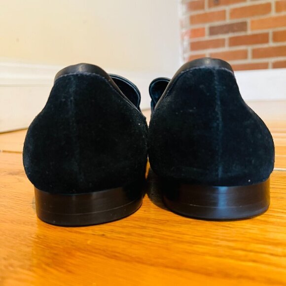Saks Fifth Avenue Men’s Black Suede Tassel Loafers size 11 main image 4